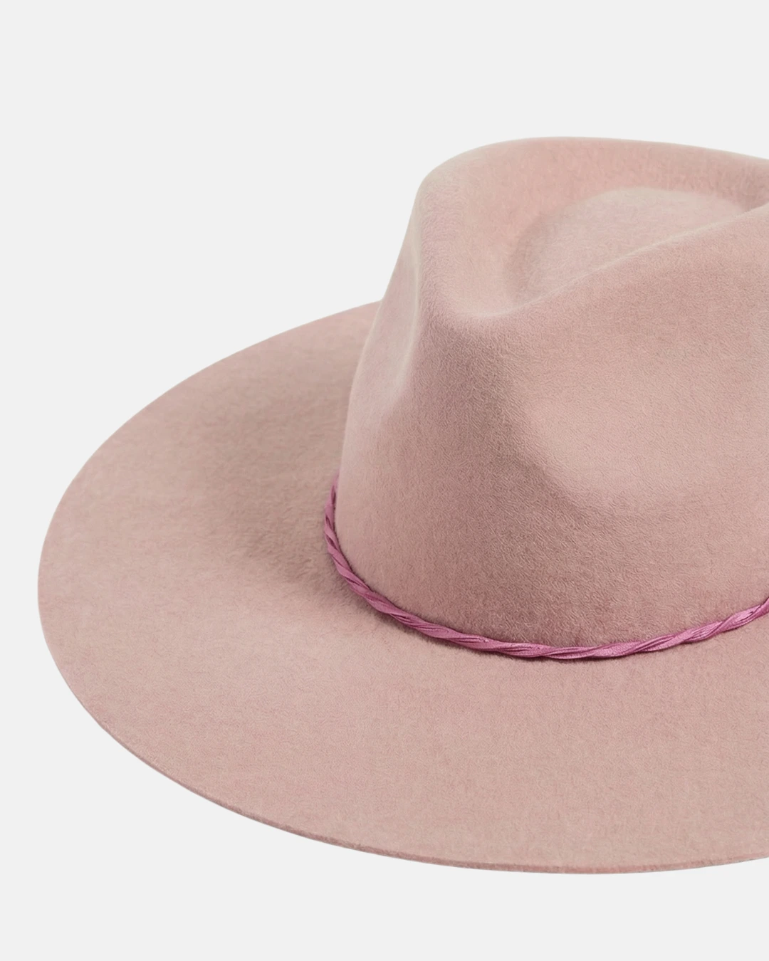 Blush Suede Hat Band